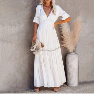 Boho style long dress
